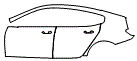2025 BMW 8 Series Door and Rear Fender Kit - PPF