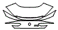 2021 BMW 8 Series M8 Trunk Lid Kit - PPF