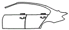 2016 BMW 328 Door and Rear Fender Kit
