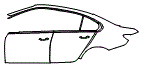 2025 BMW 3 Series M3 Door and Rear Fender Kit - PPF