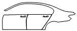 2019 BMW 7 Series (Canada) Base Door and Rear Fender Kit - PPF