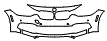 2018 BMW 3 Series 330 Sedan Base Bumper Kit - PPF