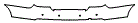 2006 BMW 550 Upper Rear Bumper Kit - PPF