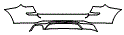 2015 BMW X3 Rear Bumper Kit - PPF