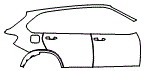 2015 BMW X5 M Sport Door and Rear Fender Kit - PPF