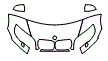 2009 BMW X6 Hood, Fender and Mirror Kit - PPF