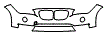2013 BMW X1 X Line Bumper Kit - PPF