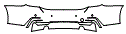 2019 BMW 4 Series Rear Bumper Kit - PPF