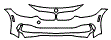 2015 BMW 428 Luxury Line Bumper Kit - PPF