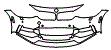 2015 BMW 428 M Sport Bumper Kit - PPF