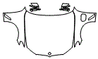 2023 BMW 5 Series Full Hood, Fender and Mirror Kit - PPF