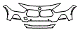 2023 BMW X2 sDrive28i Standard Bumper Kit - PPF