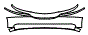 2005 Lincoln LS Luxury Bumper Kit - PPF