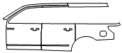 2019 Lincoln Navigator Extended Black Label L Door and Rear Fender Kit - PPF