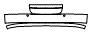 2006 Lincoln Town Car Signature Luggage Area and Rear Bumper Kit