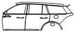 2023 Lincoln Aviator Reserve Door and Rear Fender Kit - PPF