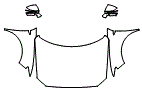 2022 Lincoln Nautilus Full Hood, Fender and Mirror Kit