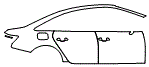 2025 Audi A6 Door and Rear Fender Kit - PPF