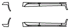 2012 Audi A4 Sedan Base Rocker Panel Kit - PPF