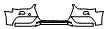 2013 Audi A4 Base Bumper Kit - PPF