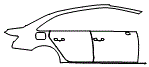 2023 Audi A4 Door and Rear Fender Kit - PPF