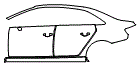2020 Audi S3 Door, Rear Fender and Rocker Panel Kit - PPF