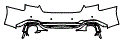2023 Audi RS5 Rear Bumper Kit - PPF