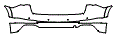 2022 Audi Q3 Rear Bumper Kit - PPF