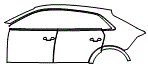 2022 Audi RS Q8 Door and Rear Fender Kit - PPF