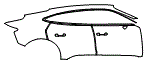 2022 Audi e-tron GT Door and Rear Fender Kit - PPF