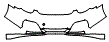 2009 Porsche Cayman Bumper Kit - PPF