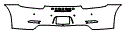2016 Porsche 911 Carrera GTS Coupe Rear Bumper Kit - PPF