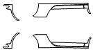 2019 Porsche 911 Carrera 4S Coupe Rocker Panel Kit - PPF