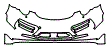 2017 Porsche 911 Cabriolet Bumper Kit - PPF