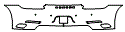2018 Porsche 911 Carrera T Rear Bumper Kit - PPF