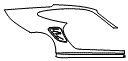 2010 Porsche 911 Rear Fender Kit - PPF