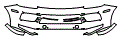 2023 Porsche Cayenne Coupe Bumper Kit - PPF