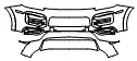 2019 Porsche Cayenne Bumper Kit - PPF