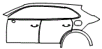 2021 Porsche Cayenne Door and Rear Fender Kit - PPF
