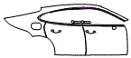 2020 Porsche Panamera Door and Rear Fender Kit - PPF