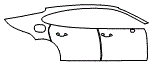 2022 Porsche Panamera 4 E-Hybrid Door and Rear Fender Kit - PPF
