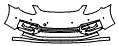 2018 Porsche Panamera Bumper Kit - PPF