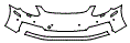 2022 Porsche Panamera Sedan 4 Bumper Kit - PPF