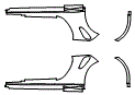 2024 Porsche 911 (992) Cabriolet Rocker Panel Kit - PPF