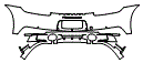 2023 Porsche 911 (992) Coupe Rear Bumper Kit - PPF