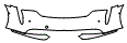 2022 Porsche Taycan Sports Sedan Bumper Kit - PPF