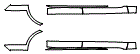 2021 Porsche Taycan Turbo S Rocker Panel Kit - PPF