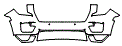 2022 GMC Yukon Bumper Kit - PPF