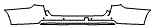 2022 Chevrolet Suburban LT Rear Bumper Kit