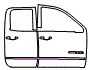 2018 GMC Sierra SLT Door Kit - PPF